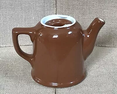 Vintage Hall Brown Teapot Mid Century Modern Cottagecore • $8