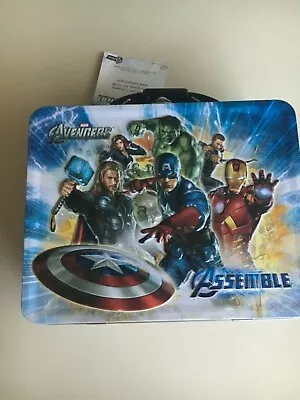 Marvel Avengers Lunchbox By Tin Box Company New 2012 • $2.50