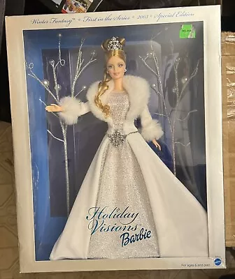 MATTEL 2003 Winter Fantasy HOLIDAY VISIONS Barbie Special Edition Doll • $22.99