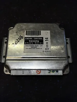 2003 2004 Toyota Corolla Engine Computer Module ECM ECU Unit 89666-02141 OEM • $80