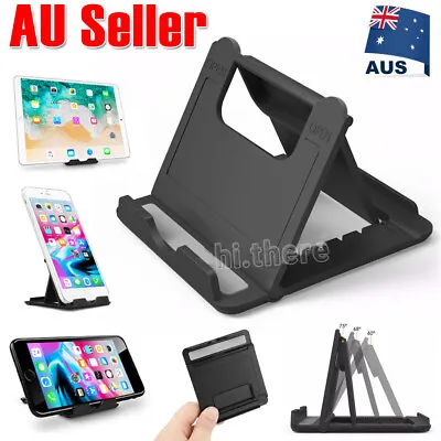$4.05 • Buy Universal Desk Stand For Mobile Phone Tablet Holder Adjustable Foldable Portable