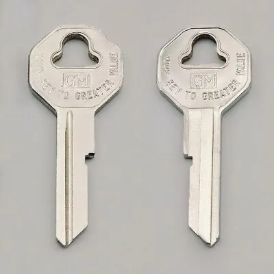 1953 Thru 1966 Corvette Ignition GM Key Blank Octagon  • $2.89