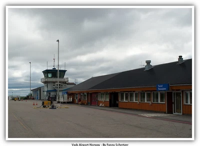 $7.99 • Buy Vads Airport Norway Airport Postcard