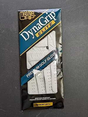 Master Grip Golf Gloves Regular Left Handed Dyna Grip Elite NIB • $9.95