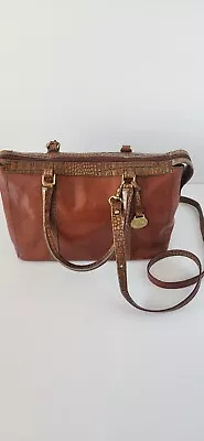 Vintage Brahmin Doctor Bag Leather Purse • $90