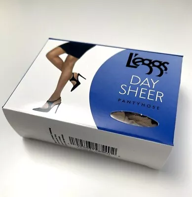 $14.99 • Buy L'eggs Day Sheer Pantyhose Reinforced Panty Nude Size-Q++ Leggs 6-Pair Multipack