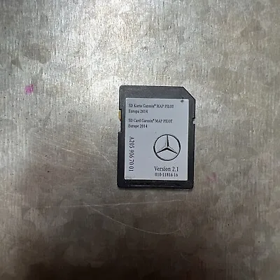 GENUINE Mercedes GARMIN MAP PILOT 2014 SATELLITE NAVIGATION SD CARD V2.1  • £20