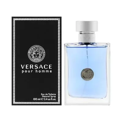 NEW Versace Pour Homme Signature By Versace 3.4 Oz EDT Cologne For Men In Box • $30.99