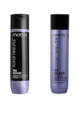 £15.24 • Buy Matrix Total Results So Silver Duo Offer Shampoo 300ml And Conditioner 300ml