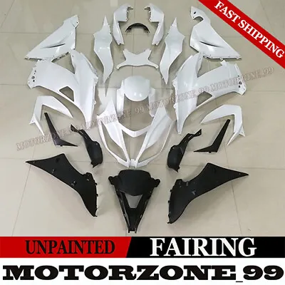 For Kawasaki 2013-2018 Ninja ZX-6R ZX6R ZX636 Unpainted ABS Fairing Kit Bodywork • $221