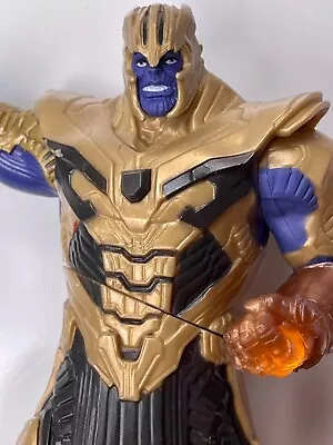 Thanos Action Figure Talking Light Fist 2017 Marvel Hasbro C1602Gf • $18