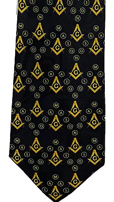 Steven Harris Men's Masonic Necktie Mason Neck Tie Stock 17 • $17.99