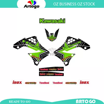 Sticker Kit Graphics Fits For Kawasaki KX 450 F 2009 2010 2011 • $71.49