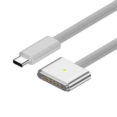 Magnetic Charger Cord Converter USB Type C To Magsafe 3 For MacBook Air/Pro • £10.59