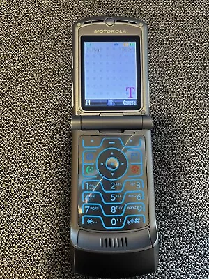 Motorola RAZR V3 - Gray (T-Mobile) Cellular Phone • $10