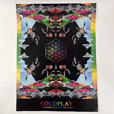 COLDPLAY A Head Full Of Dreams COLLECTIBLE POSTER 18 X24  Chris Martin  • $16.97