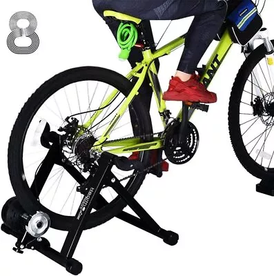 HEALTH LINE Bike Trainer Stand For 26 -28  Indoor Stationary Bicycle Exercise US • $95.99