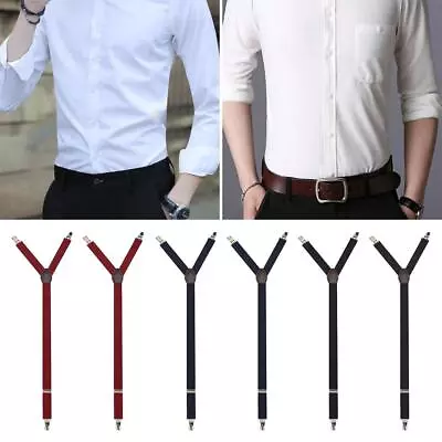 Non-Slip Locking Clamps Shirt Tucker Shirt Garters Holders Shirt Stays For Men • $11.11