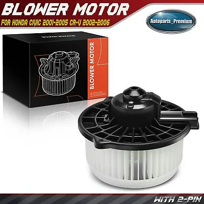 A/C HVAC Heater Blower Motor For Honda CR-V 2002-2006 Civic 01-05 Element 03-11 • $35.59