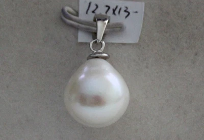 £8.24 • Buy 13mm AUSTRALIAN SOUTH SEA PEARL PENDANT