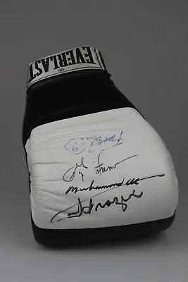 Boxing Legends Signed Glove Ali Foreman Frazier & Bruno • £895