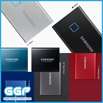 Samsung Portable SSD T7 Shield T7 T5 External Solid State Drive 500GB 1TB 2TB • $299