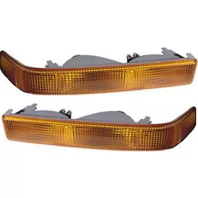 Set Of 2 Turn Signal Lights Corner Side Marker Park Lamps For Chevy Blazer Pair • $21.32