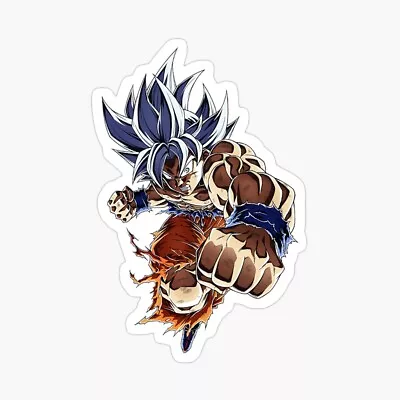 Son Goku Ultra Instinct Dbz Sticker Decal Vinyl For Car Truck Sticker 5 Inch • $6.45