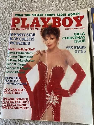 Playboy/Penthouse 1983/1985. 3 Magazines Madonna Joan Collins And More. • $28.75