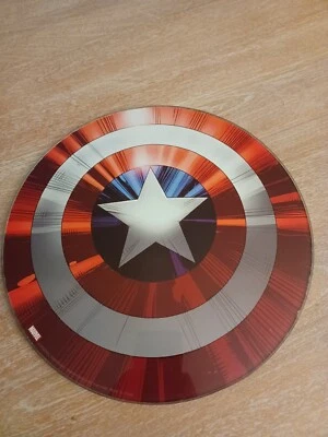 $24.99 • Buy Marvel Captain America Shield Glass Cutting Board Preowned