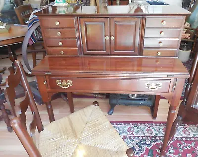 $795 • Buy Cherry PENNSYLVANIA HOUSE Desk With Matching Chair