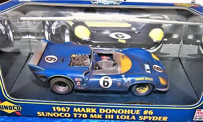 GMP 1967 Mark Donohue #6 Sunoco T70 MKIII Lola Spyder RaceWeathered  12005 • $250