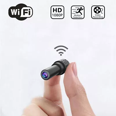 Mini Spy Camera WiFi HD 1080P Hidden IP Night Vision Camcorder Home Security Cam • $31.91