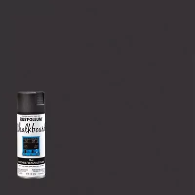 Rust-Oleum Specialty Black Chalkboard Spray Paint Multi-Surface Flat Finish 11oz • $15.99