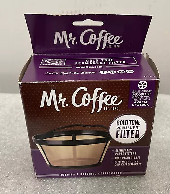 Mr. Coffee GTF2-1 10-12 Cup Gold Tone Filter • $15