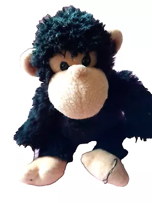 Keel Monkey Chimpanzee Plush 16cm Keel Toys Black Pre-owned Some Flaws • £3.99