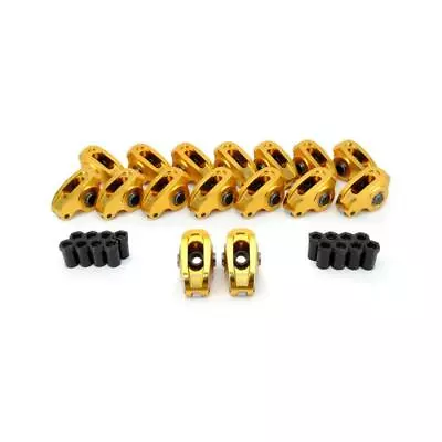 COMP Cams Rocker Arm Kit 19043-16; Ultra-Gold 3/8  1.6 Aluminum Roller For SBF • $431.66