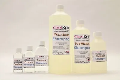 Classikool Premium Shampoo: Luxury Vegan Hair Care With Essential Oil Choices • £12.99