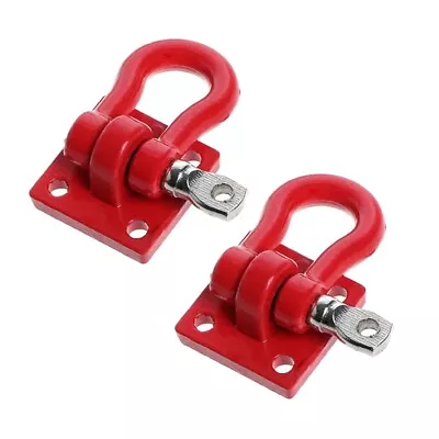 Metal Climbing Trailer Tow Hook Hooks Buckle Winch Shackles Accessory For 1/10 • $6.49