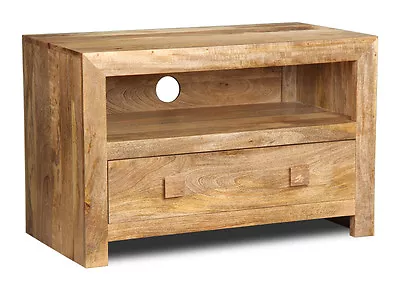 £259.95 • Buy Living Room Furniture Light Dakota Solid Mango Wood Tv/media Unit (81l)