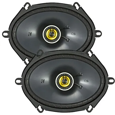 Kicker CS684 5x7/6x8  225W Car Speakers • $137.85