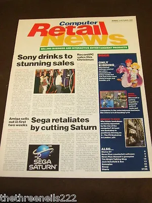 £4.99 • Buy Computer Retail News - Sega Saturn - Oct 9 1995