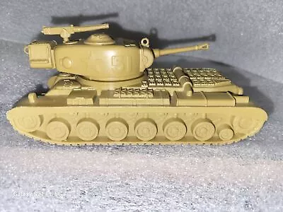 Original Marx WW II Desert Fox Playset 51 Tank With Machine Gun 6  • $209.99