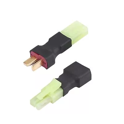 2Pcs / Set Wireless T Plug Male / Female To Mini Tamiya Female / Male Connector • $8.37