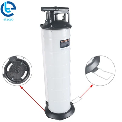 $43 • Buy Manual 7 Liter Oil Fluid Changer Vacuum Extractor Pump Transfer Remover Tank