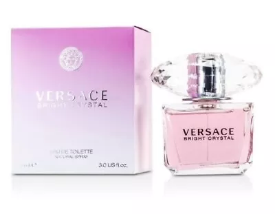 Versace Bright Crystal 90ml / 3.0 Oz EDT Eau De Toilette Perfume New In Box • $35.99