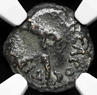 NGC F FINE Pontius Pilate Judaea Authentic Jesus Bible Coin 26-36 AD AE Prutah • $127.99
