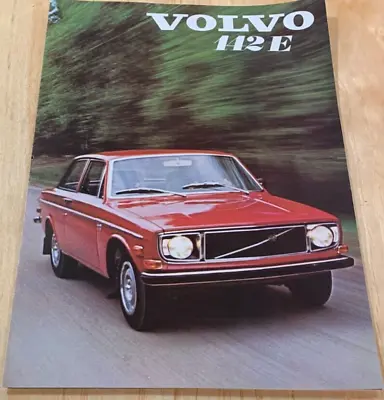 Rare 1973 Volvo 142E Full Color Dealer Brochure Foreign Auto. Watertown MA. • $6.99