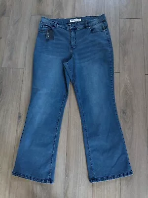 Simply Be 24/7 Bootcut Blue Jeans Size UK 20  New Tagged Party To Casual... • £24