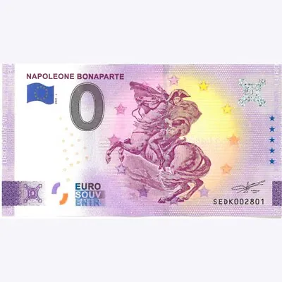 £3.18 • Buy €0 Zero Euro Souvenir Note Italy 2023 - Napolone Bonaparte